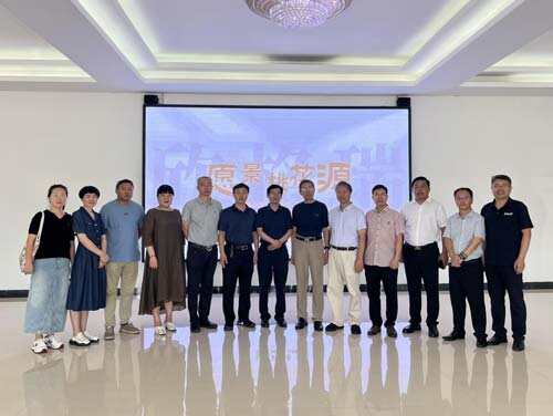 民建山東省委科學(xué)教育文化委員會(huì)、民建濟(jì)寧市委會(huì)以及兄弟支部領(lǐng)導(dǎo)、專家蒞臨欣格瑞考察交流