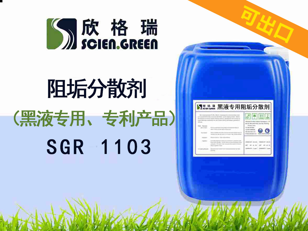 造紙廢水蒸發(fā)阻垢劑/黑液專用阻垢分散劑（專利產(chǎn)品）SGR1103